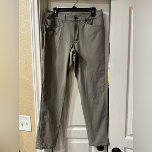 Men’s lululemon ABC Classic Fit 5-pocket Pant, like new.